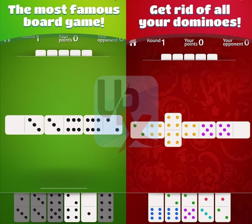 لعبة الدومينو dominoes 