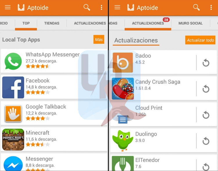 برنامج ابتويد Aptoide